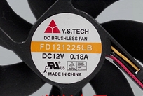 FD121225LB DC12V 0.18A 12025