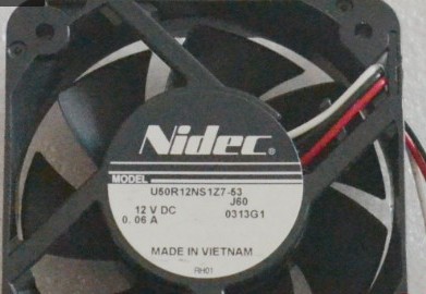 U50R12NS1Z7-53 DC12V 0.06A 3 NIDEC 5CM