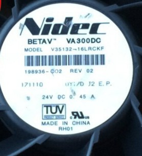 VA300DC V35132-16LRCKF NIDEC 8CM 24V 0.45A ABB