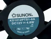 KD1212PTS1-6A DC12V 4.8W 5.4W SUNON 120*120*25