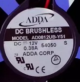 AD0812UB-Y51 ADDA 8032/DC12V 0.38A