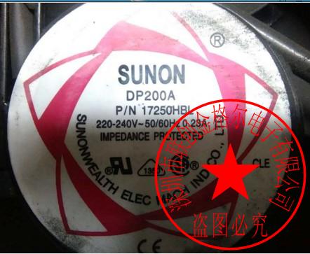 DP200A P/N 17250HBL 220-240V 0.23ASUNON