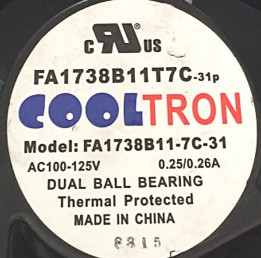 FA1738B11-7C-31/B11T7C AC100V-125V COOLTRON