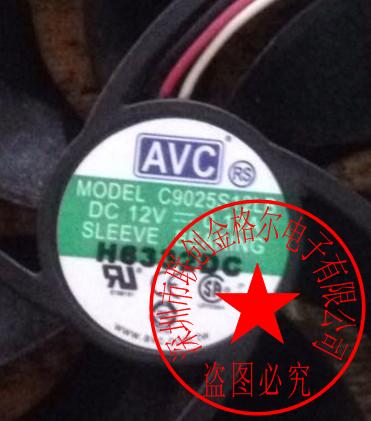 C9025S12LB DC12V 0.12A AVC 90*90*25MM