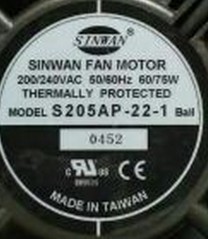 S205AP-22-1 SINWAN ACFAN 220V 20572 P2207HBL